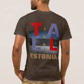 TALLINN ESTONIA T-SHIRT (Achterkant)