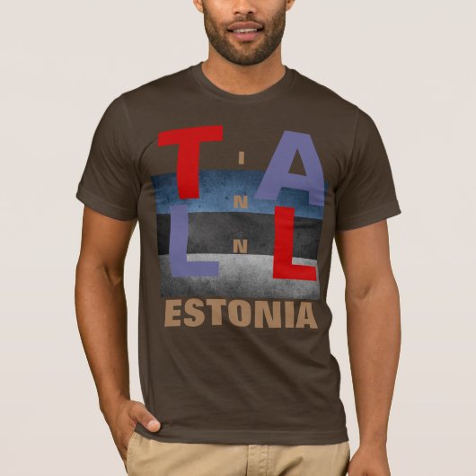 TALLINN ESTONIA T-SHIRT (Voorkant)