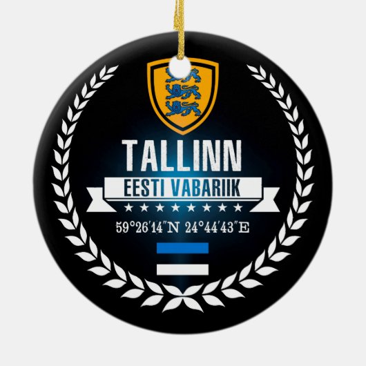 Tallinn Keramisch Ornament (Achterkant)