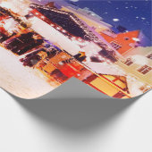 Tallinn-kerstmarkt. Cadeaupapier (Hoek)