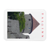 Tallinn Kiek in de Kok uitzicht koelkastmagneet Magneet (Horizontaal)