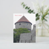 Tallinn Kiek in het briefkaart van het Kok-uitzich (Staand voorkant)