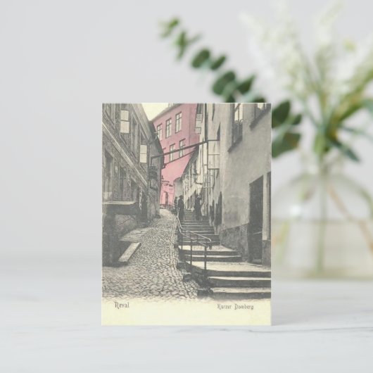 Tallinn. Luhike jalg Briefkaart (Staand voorkant)