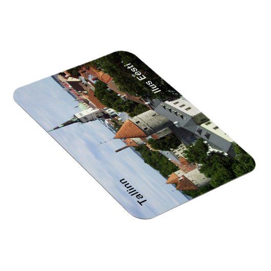 Tallinn Magnet - Oude Stad Magneet (Rechterzijde)