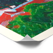 Tallinn, middeleeuwse stad van Estland Poster (Hoek)