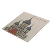 Tallinn Nevsky Kathedraal uitzicht keramische tege Tegeltje (Zijkant)