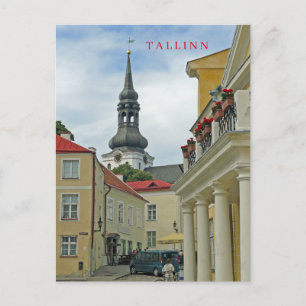 Tallinn Old Town uitzicht briefkaart