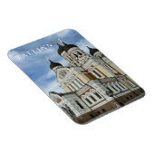 Tallinn Orthodox Cathedraal uitzicht friet magnet Magneet (Rechterzijde)