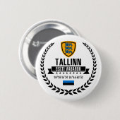 Tallinn Ronde Button 5,7 Cm (Voorkant /achterkant)