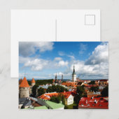 Tallinn's daken briefkaart (Voorkant / Achterkant)