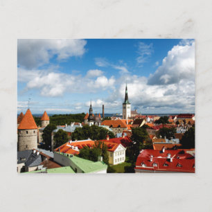 Tallinn's daken briefkaart