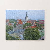 Tallintorens uitzicht puzzel legpuzzel (Horizontaal)