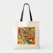 Tallis Canvas tas: Joodse dag van de Rest Shabbat Tote Bag (Voorkant)