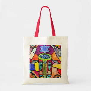 Tallis Canvas tas -  Tapastry Hamsa RED