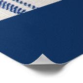 Tallis & Tefillin - Mazel Tov - Schrijf uw eigen t Poster (Hoek)