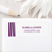 Tallit Bar Mitzvah het Etiket van het Adres van de (Insitu)