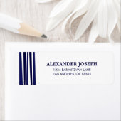 Tallit Bar Mitzvah het Etiket van het Adres van de (Insitu)