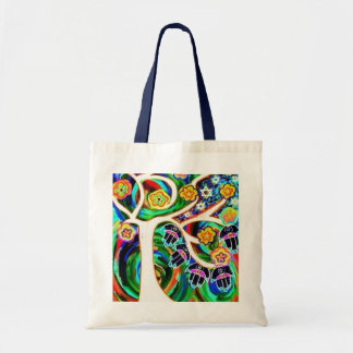 Tallit Canvas tas - ivoorboom van de bLUE van de H