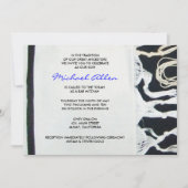 Tallit Tallis Bar bat Mitzvah Uitnodiging (Voorkant)