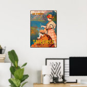 Talloires, Annecy-meer, koppel op picknick,  Poster (Thuiskantoor)