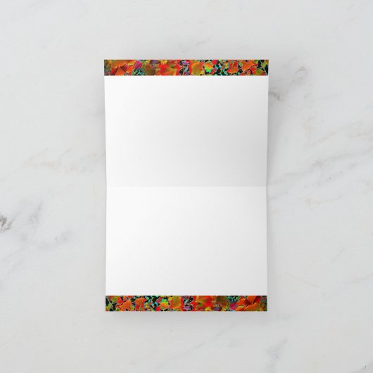 Tallow Profusie Notecard Kaart (Binnen)