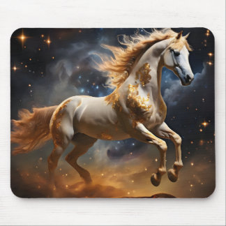 Talloze sterren, glanzende sterren van de ruimte v muismat