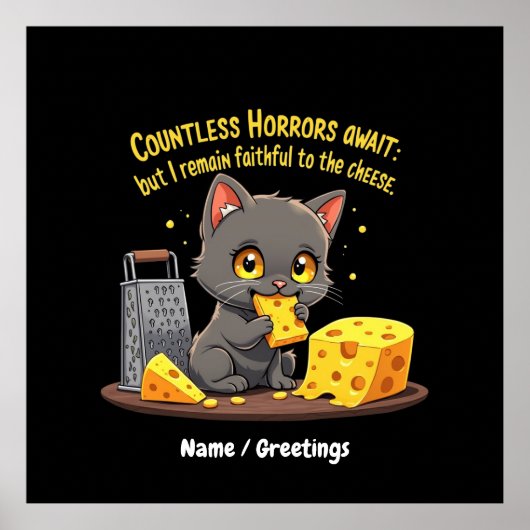 Talloze verschrikkingen wachten, maar ik blijf tro poster (Voorkant)