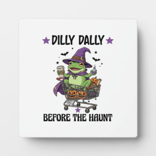 Talloze Voor Haunt Frog Halloween Winkel C Fotoplaat