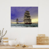 Tallschepen Poster (Keuken)