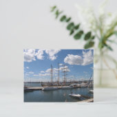 Tallschip in de haven van Varna Briefkaart (Staand voorkant)