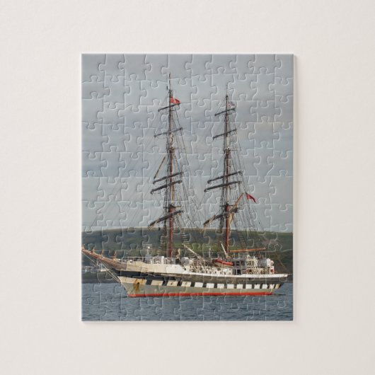 Tallschip Stavros S Niarchos. Legpuzzel (Verticaal)