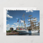 Tallships in Baltimore Briefkaart (Voorkant / Achterkant)