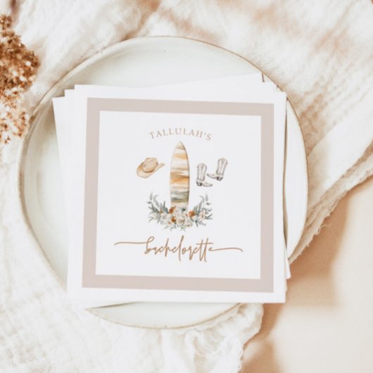 TALLULAH Bohemian Cowgirl Bachelorette Servet