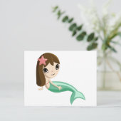 Tallulah de Zeemeermin Briefkaart (Staand voorkant)