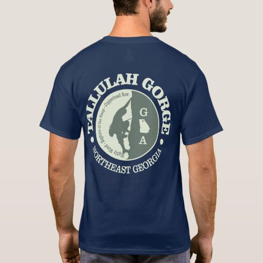 Tallulah Gorge (CLB) T-shirt (Achterkant)