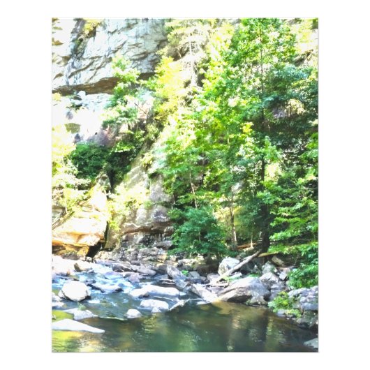 Tallulah Gorge Foto Afdruk (Voorkant)