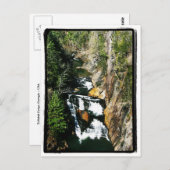 Tallulah Gorge, GA Briefkaart (Voorkant / Achterkant)