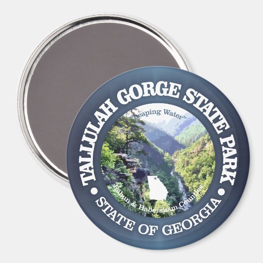 Tallulah Gorge SP Magneet (Voorkant / Achterkant)