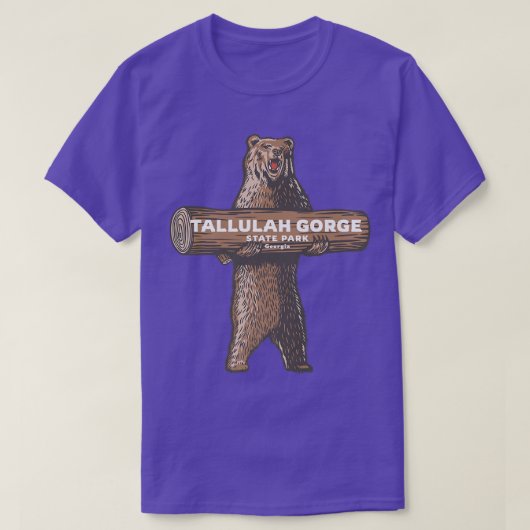Tallulah Gorge State Park Georgia Beer Vacking T-shirt (Design voorkant)