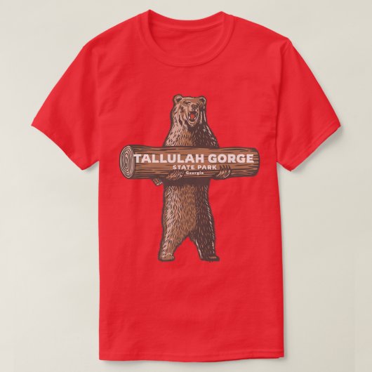 Tallulah Gorge State Park Georgia Beer Vacking T-shirt (Design voorkant)