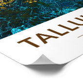 Tallulah Gorge State Park Georgia Waterverf Poster (Hoek)