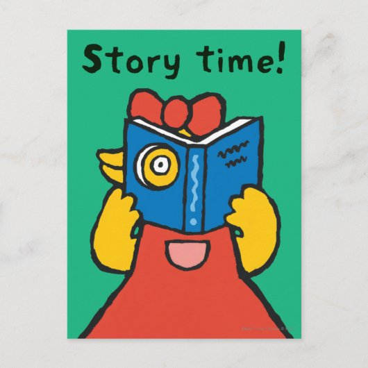 Tallulah maakt een Funny Face Briefkaart (Voorkant)