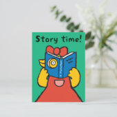 Tallulah maakt een Funny Face Briefkaart (Staand voorkant)