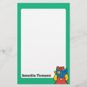 Tallulah maakt een Funny Face Briefpapier (Voorkant)