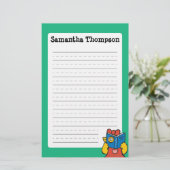 Tallulah maakt een Funny Face Briefpapier (Staand voorkant)