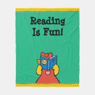 Tallulah maakt een Funny Face Fleece Deken