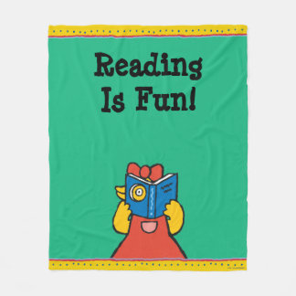 Tallulah maakt een Funny Face Fleece Deken