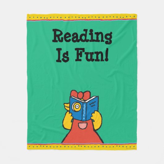 Tallulah maakt een Funny Face Fleece Deken (Voorkant)