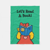 Tallulah maakt een Funny Face Fleece Deken (Voorkant)