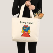 Tallulah maakt een Funny Face Grote Tote Bag (Voorkant (product))